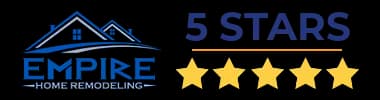 Empire Home Remodeling 5-star customer rating badge
