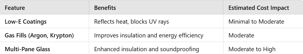 Energy-efficient windows with Low-E coatings and multi-pane glass installed in Milwaukee, WI home by Empire Home Remodeling