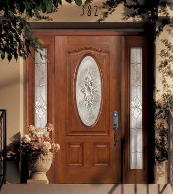 New entry door installed in Milwaukee, WI home by Empire Home Remodeling, enhancing curb appeal and security