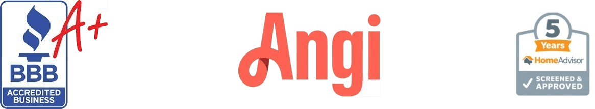 Empire Home Remodeling recognized as a BBB A+ Rated, Angi Super Service Award, and HomeAdvisor Screened & Approved home improvement company in Milwaukee, WI